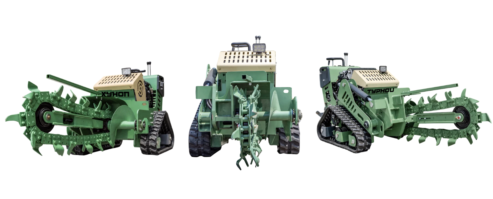 Groundripper Tracked Trencher Triple Matrix