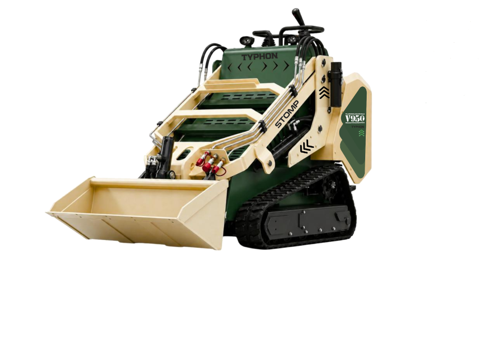 Stomp V950 Heavy Duty Wheel Loader